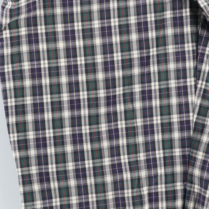 Ralph Lauren POLO by Ralph Lauren Check Pattern Cotton Shorts, Men's Size W32 cotton navy blue type Vintage Second Hand