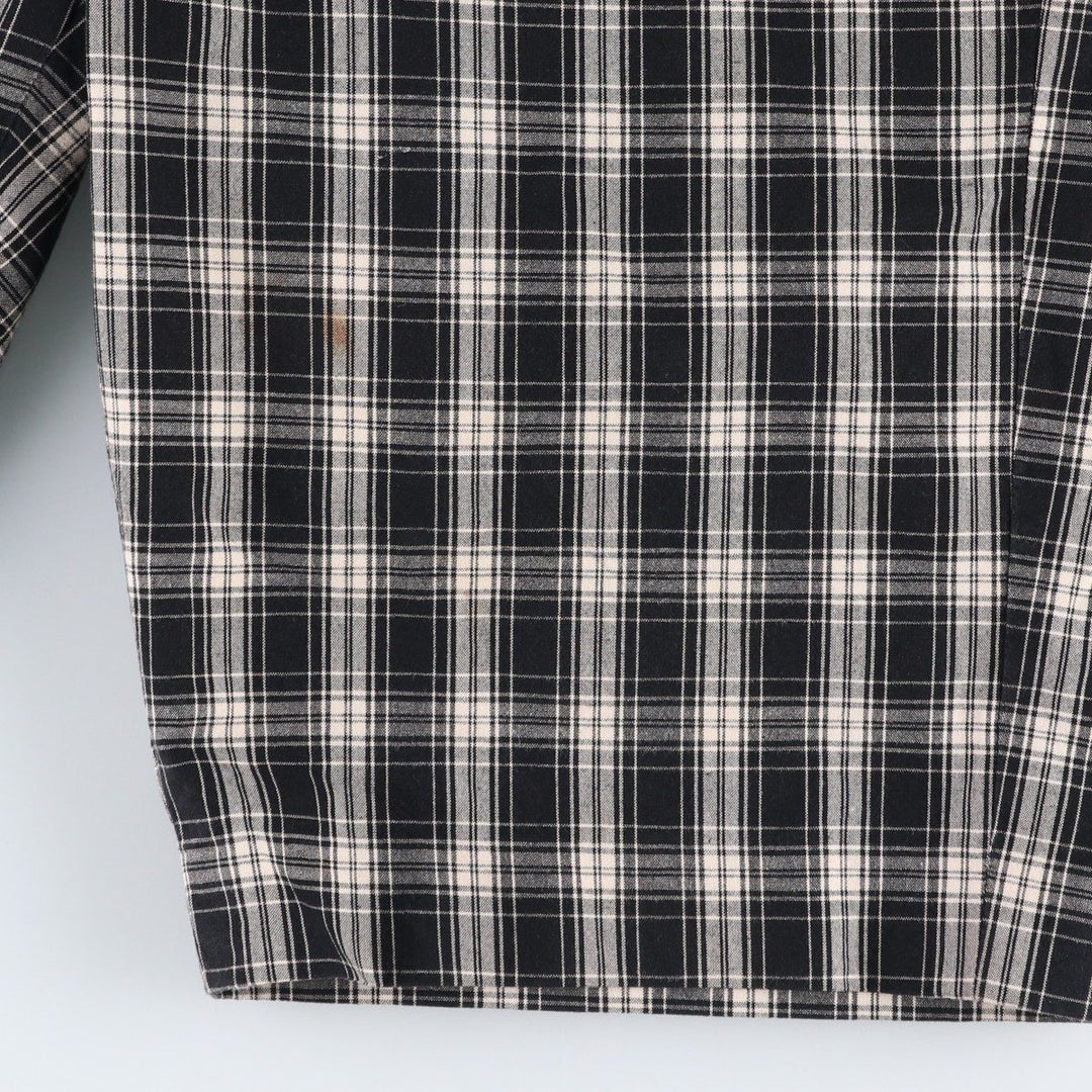 Ralph Lauren POLO by Ralph Lauren Check Pattern Shorts, Men's Size W34 (approx.) cotton black type Vintage Second Hand