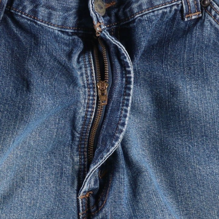 Levi's Signature Denim Painter Shorts, Men's Size W35 (approx.) cotton blue type Vintage Second Hand