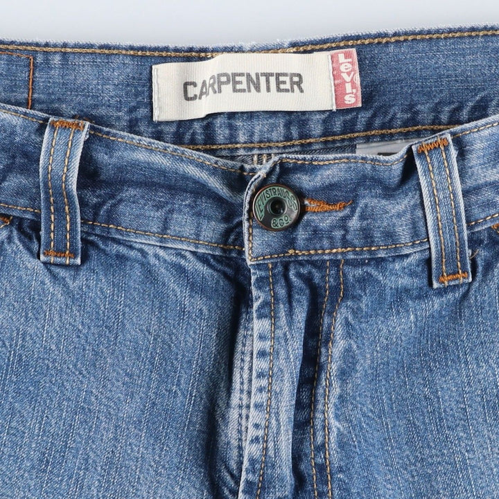 2000'S Levi's Carpenter denim shorts, men's size W31 (approx.) cotton blue type Vintage Second Hand