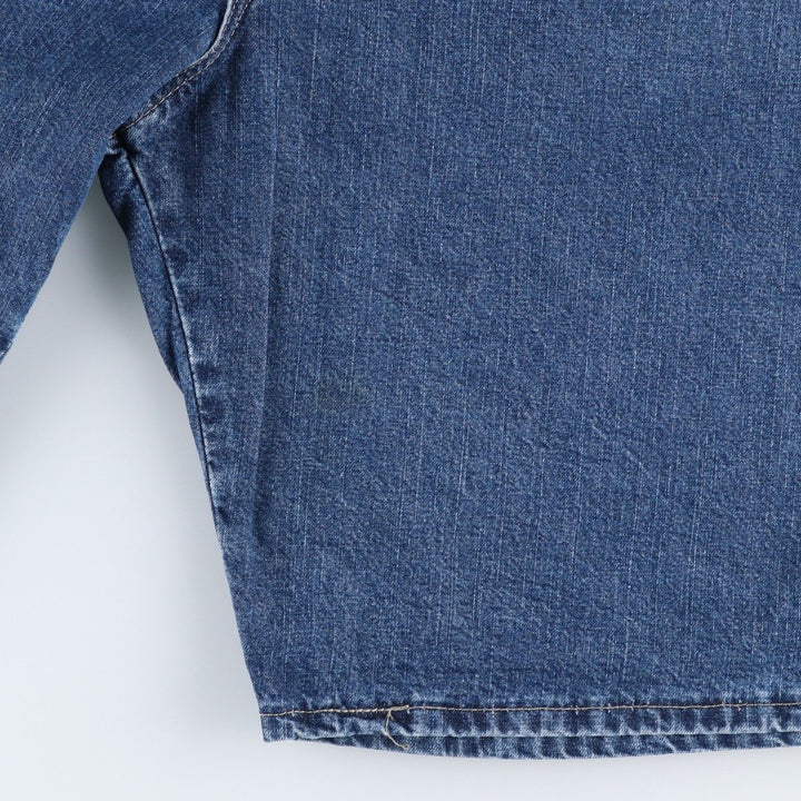 Wrangler denim painter shorts, made in the USA, men's size W34 (approx.). cotton navy blue type Vintage Second Hand