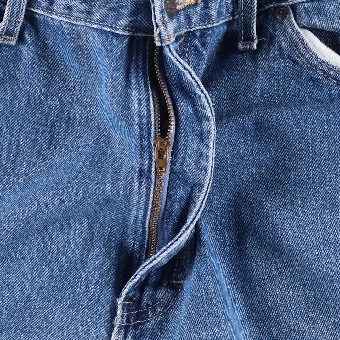 Dickies Relaxed Fit Denim Painter Shorts, Men's W36 cotton blue type Vintage Second Hand