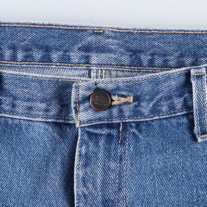 Dickies Relaxed Fit Denim Painter Shorts, Men's W36 cotton blue type Vintage Second Hand