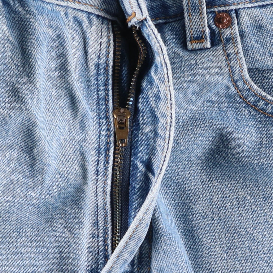 2000'S Levi's 550 Relaxed Fit Denim Shorts/Jorts Men's Size W37 cotton Blue type light blue Vintage Second Hand