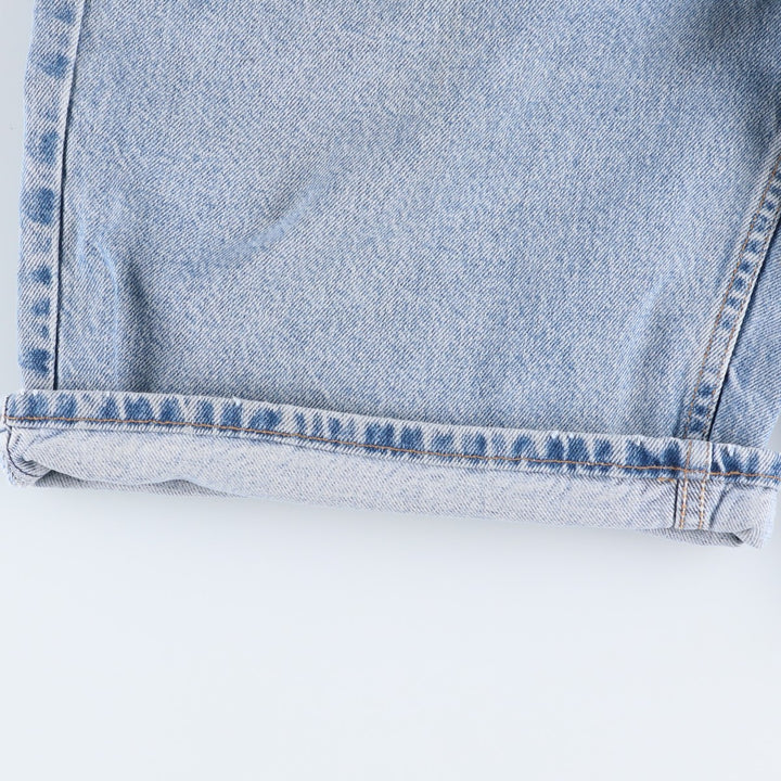 2000'S Levi's 550 Relaxed Fit Denim Shorts/Jorts Men's Size W37 cotton Blue type light blue Vintage Second Hand