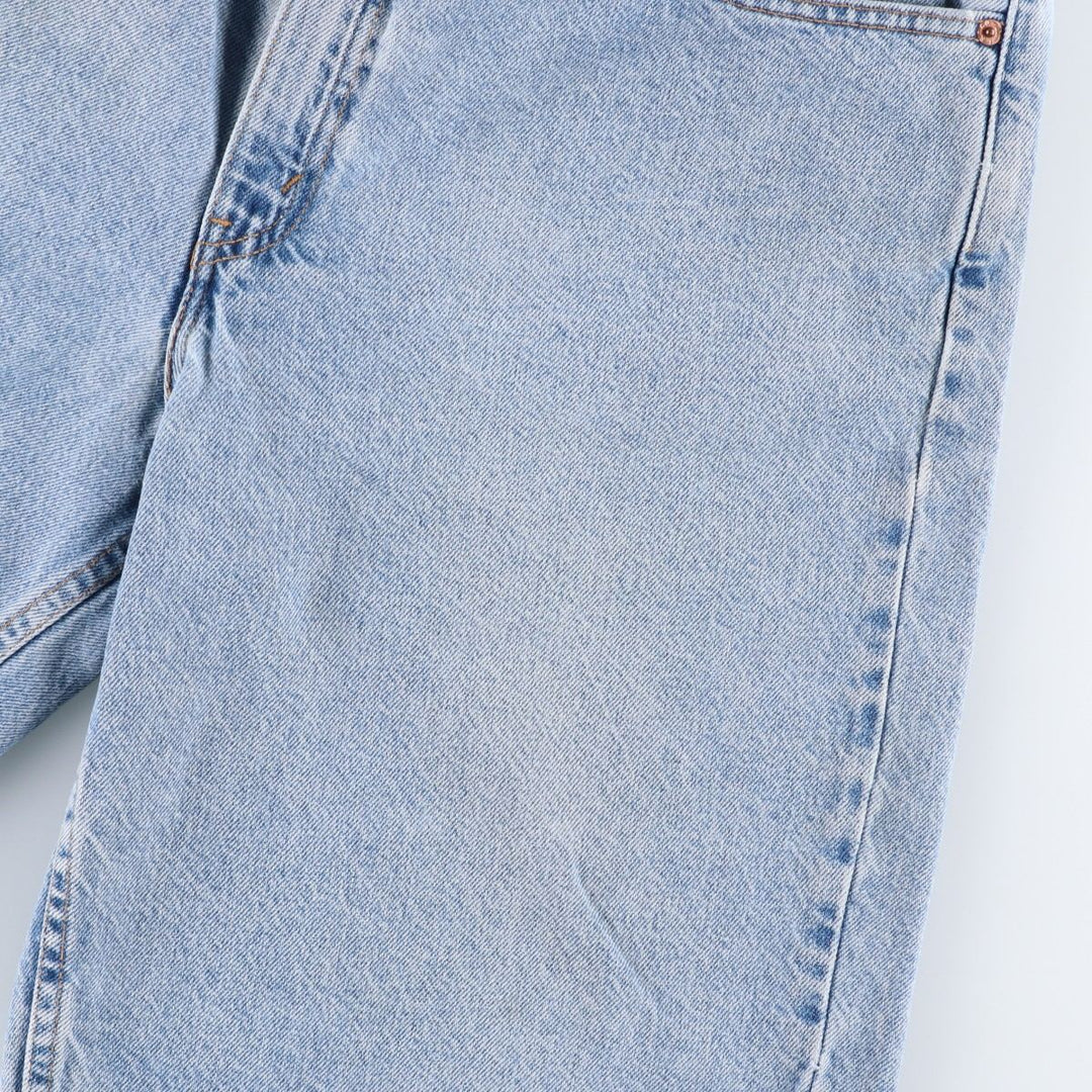 2000'S Levi's 550 Relaxed Fit Denim Shorts/Jorts Men's Size W37 cotton Blue type light blue Vintage Second Hand