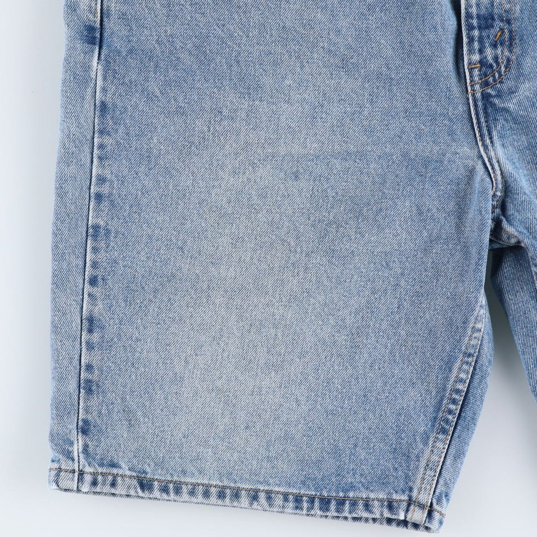 2000'S Levi's 550 Regular Fit Denim Shorts (Men's size W36 equivalent) cotton blue type Vintage Second Hand