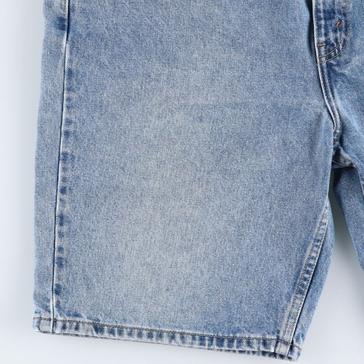 2000'S Levi's 550 Regular Fit Denim Shorts (Men's size W36 equivalent) cotton blue type Vintage Second Hand
