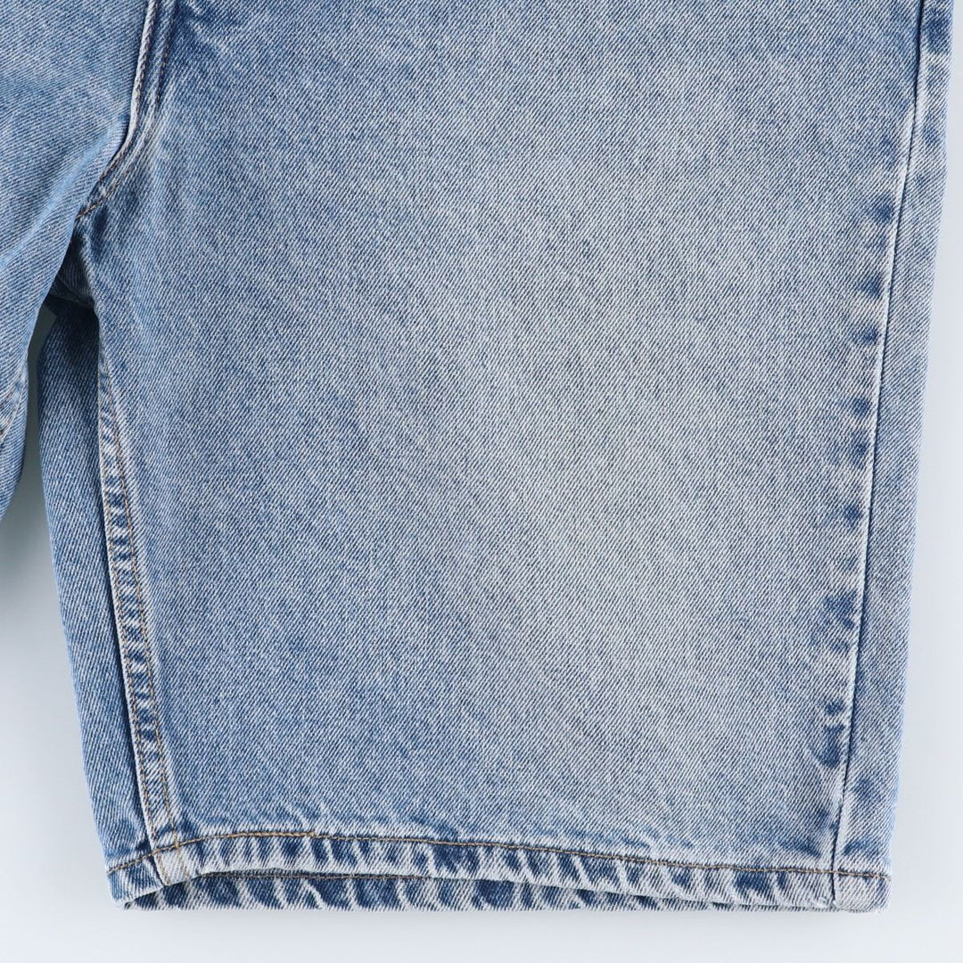 2000'S Levi's 550 Regular Fit Denim Shorts (Men's size W36 equivalent) cotton blue type Vintage Second Hand