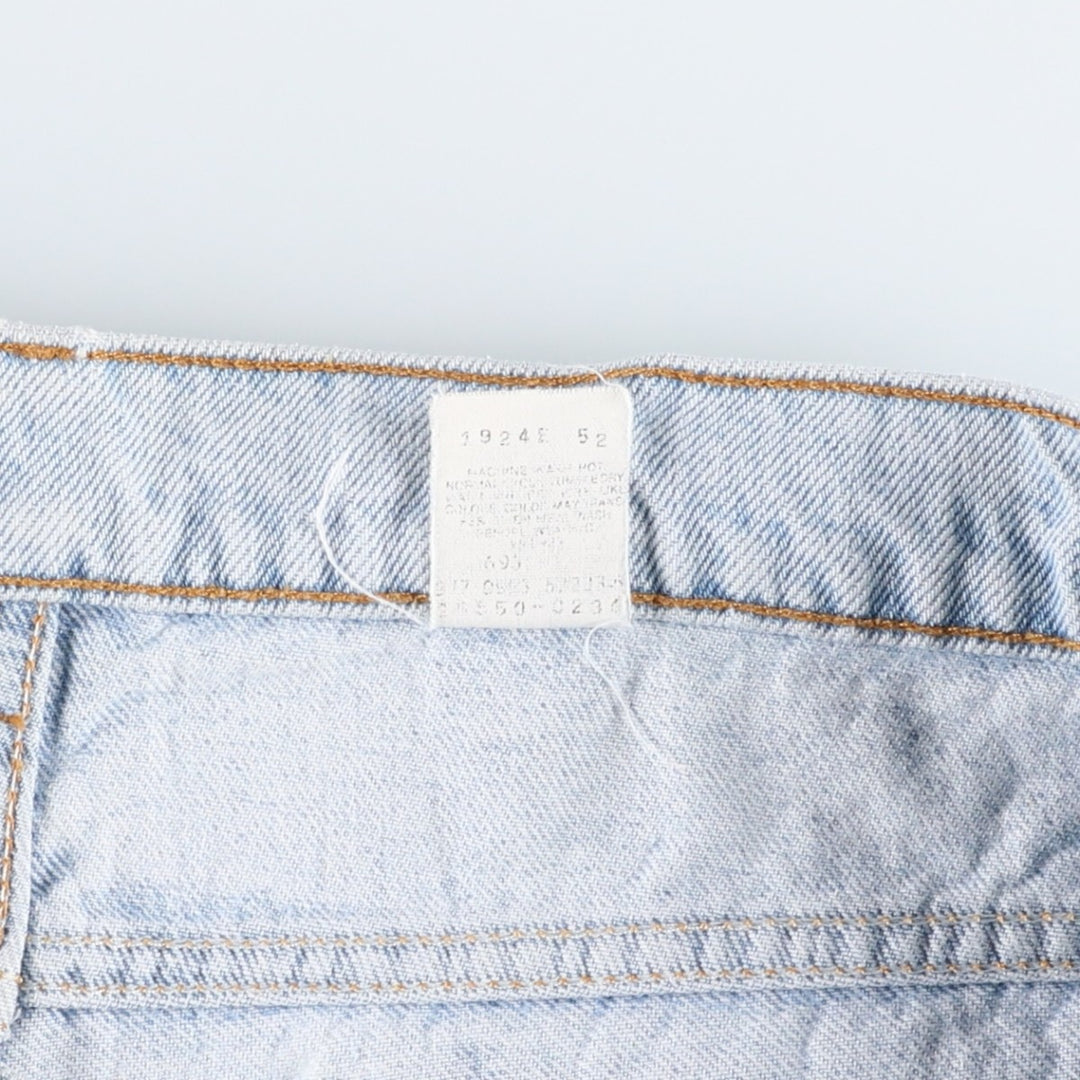 90s-00'S Levi's 550 Denim Shorts, Men's W37 (approx.), Vintage unclear Blue type light blue Vintage Second Hand