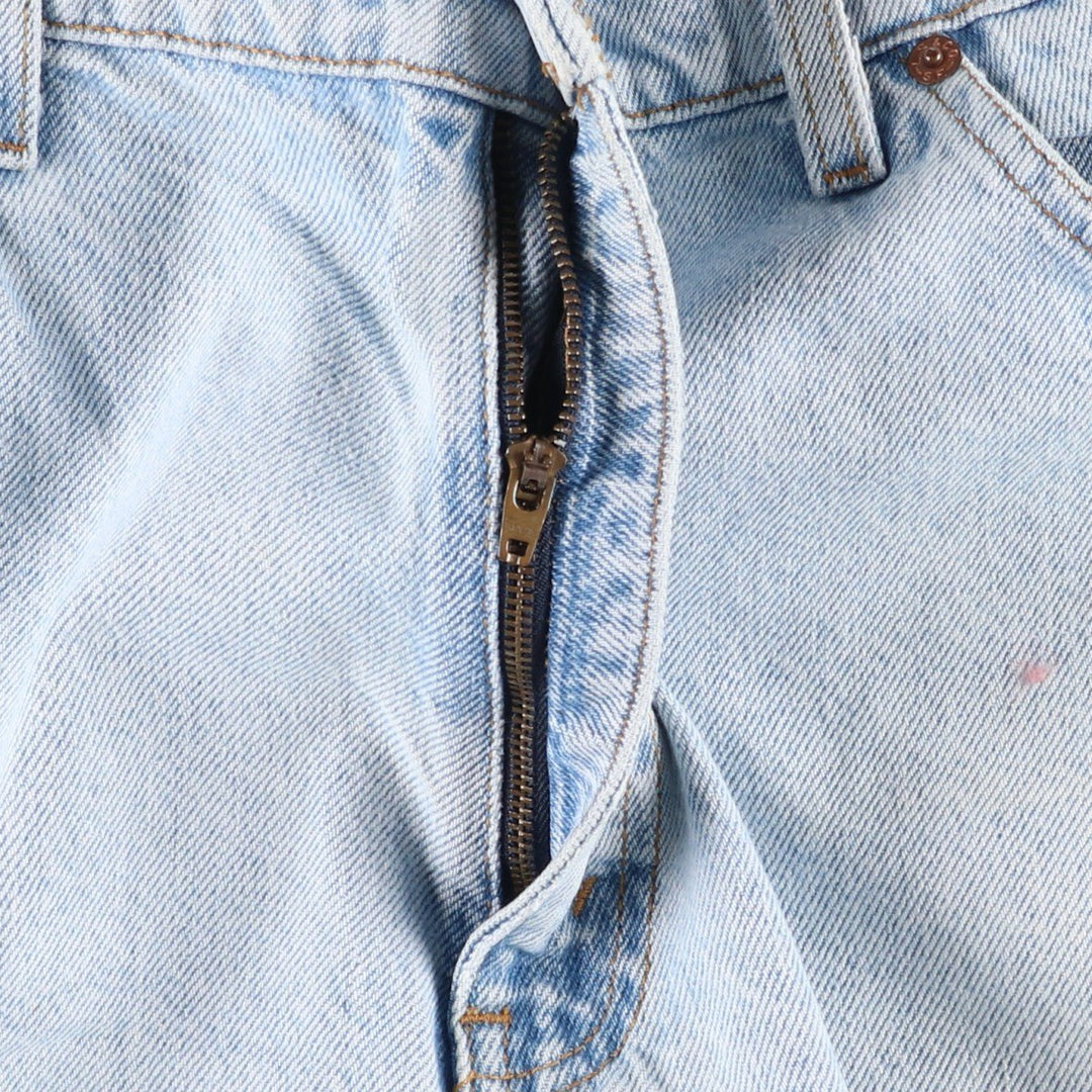 90s-00'S Levi's 550 Denim Shorts, Men's W37 (approx.), Vintage unclear Blue type light blue Vintage Second Hand