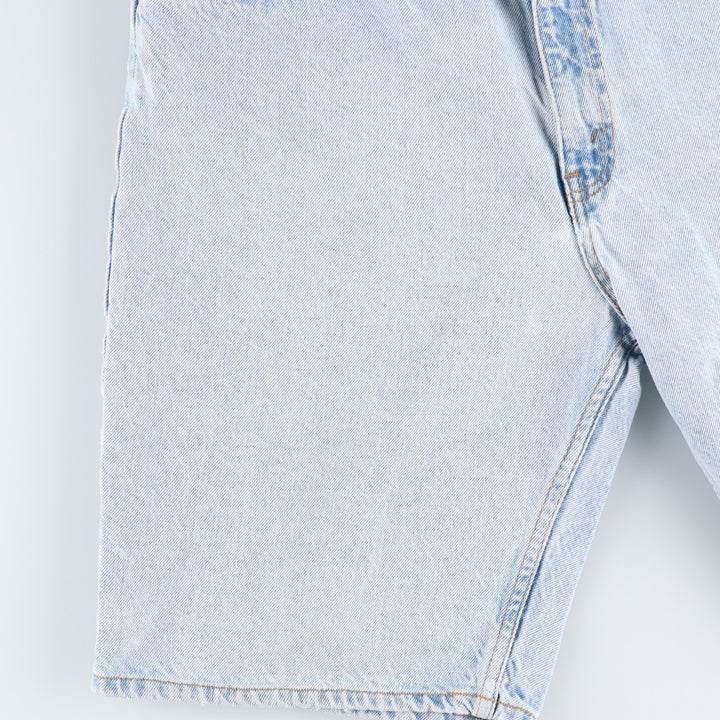 90s-00'S Levi's 550 Denim Shorts, Men's W37 (approx.), Vintage unclear Blue type light blue Vintage Second Hand