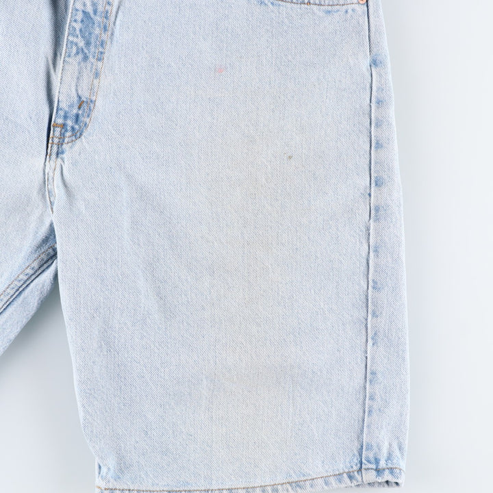 90s-00'S Levi's 550 Denim Shorts, Men's W37 (approx.), Vintage unclear Blue type light blue Vintage Second Hand