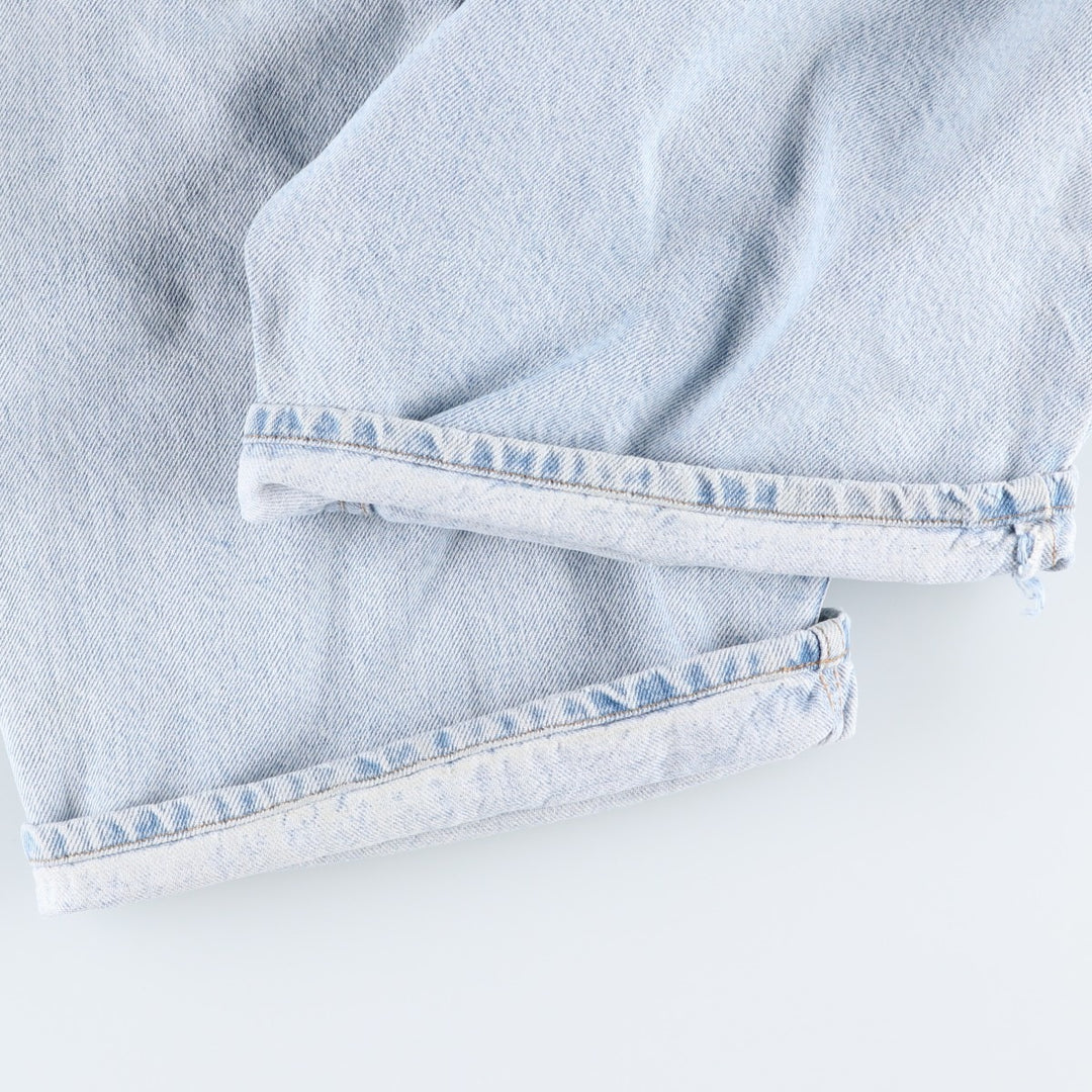 90s-00'S Levi's 550 Denim Shorts, Men's W37 (approx.), Vintage unclear Blue type light blue Vintage Second Hand