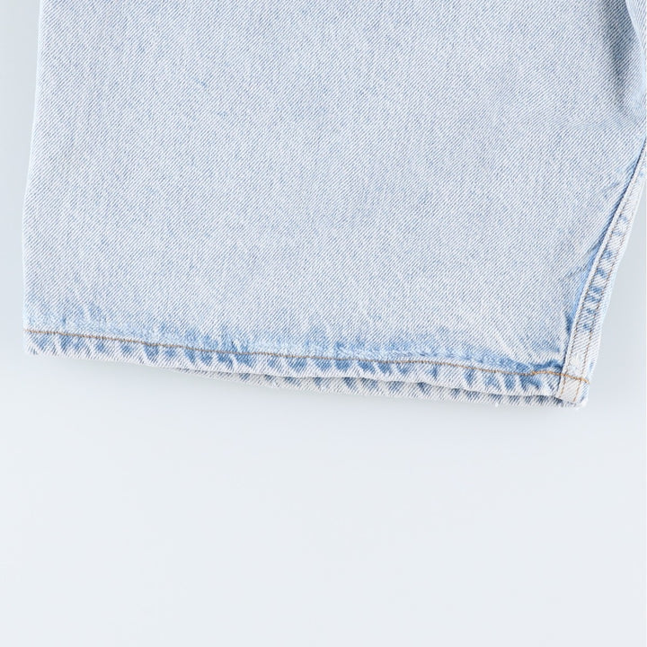 90s-00'S Levi's 550 Denim Shorts, Men's W37 (approx.), Vintage unclear Blue type light blue Vintage Second Hand