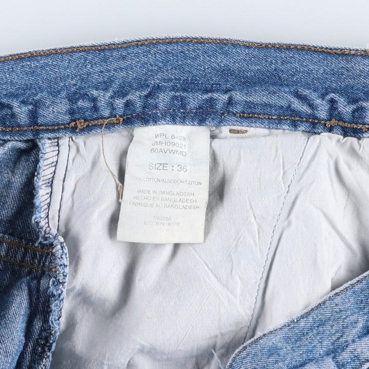 Wrangler Men's Denim Cargo Shorts, Size W36 cotton blue type Vintage Second Hand