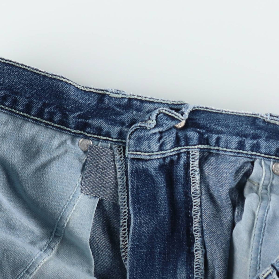 90s-00'S Calvin Klein Jeans Denim Painter Shorts, Men's Size W34 (approx.), Vintage cotton blue type Vintage Second Hand