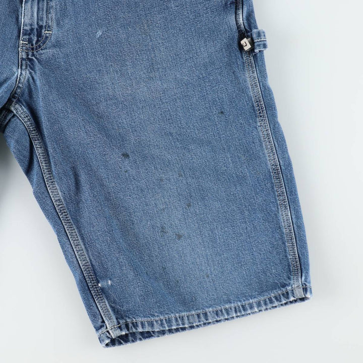 90s-00'S Calvin Klein Jeans Denim Painter Shorts, Men's Size W34 (approx.), Vintage cotton blue type Vintage Second Hand