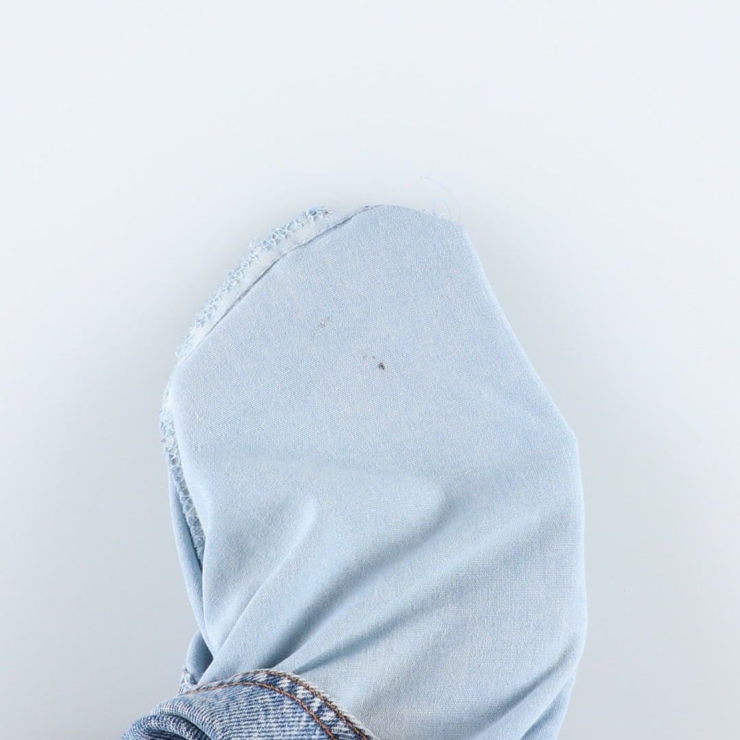 1990'S Levi's 565-1714 Wide Leg Denim Shorts, Made in USA, Men's Size W34 (approx.), Vintage. cotton blue type Vintage Second Hand