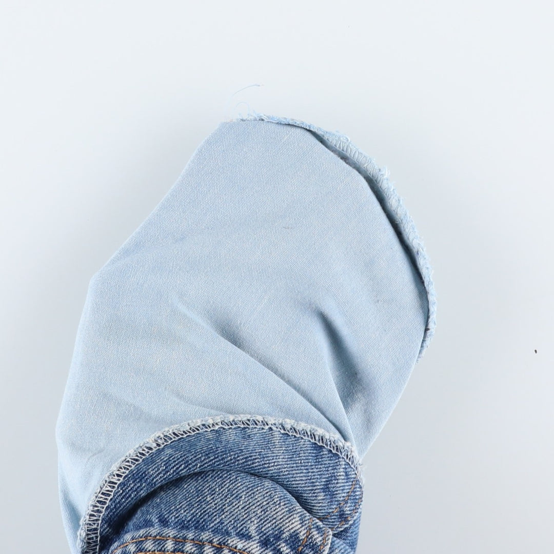 1990'S Levi's 565-1714 Wide Leg Denim Shorts, Made in USA, Men's Size W34 (approx.), Vintage. cotton blue type Vintage Second Hand