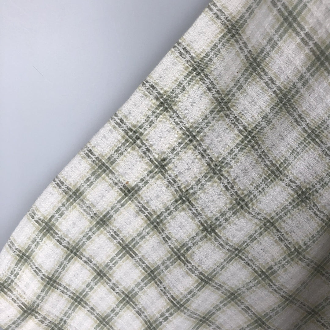 2000'S Columbia Short Sleeve Cotton Check Box Shirt, Men's XL cotton white type Vintage Second Hand