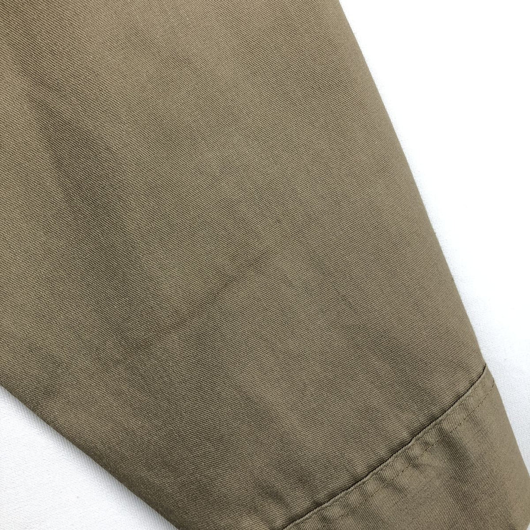 Dickies Long Sleeve Work Shirt, Men's XL Size polyester Beige type Vintage Second Hand