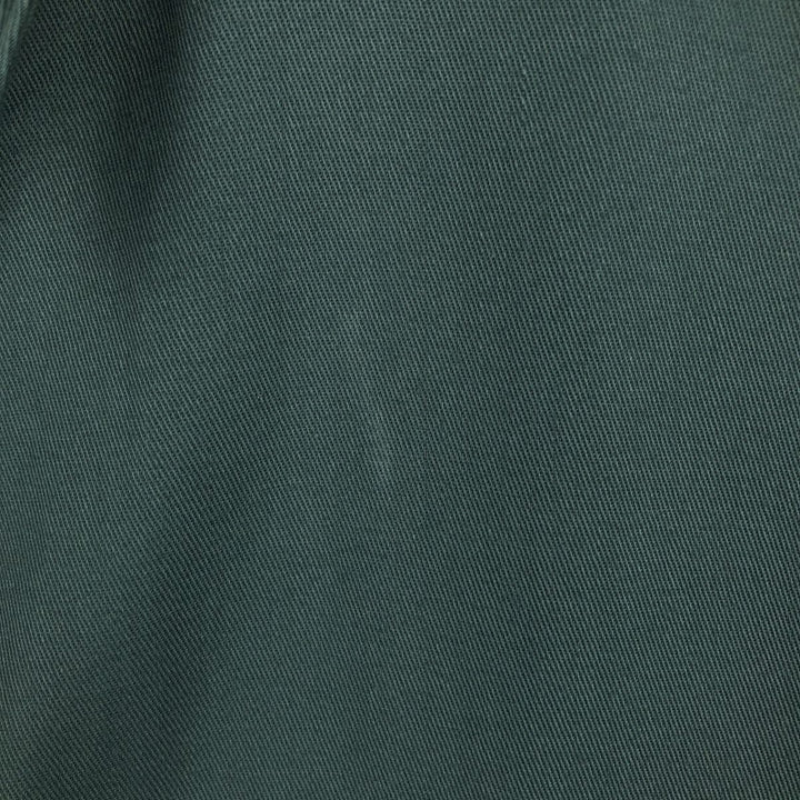 70'S Big Mac Long-Sleeve Work Shirt, Men's Size XL (Equivalent), Vintage polyester Green type dark green Vintage Second Hand