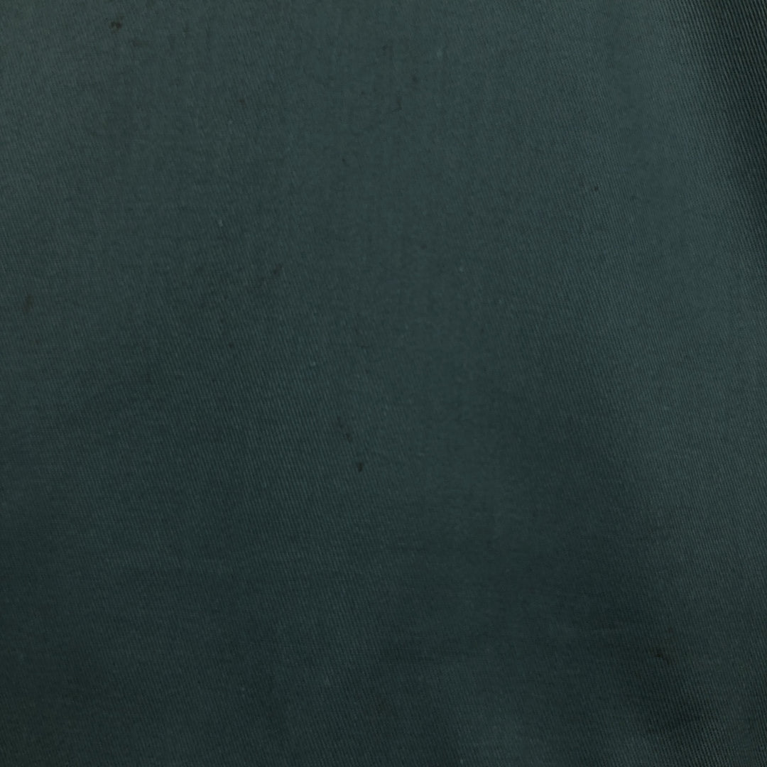 70'S Big Mac Long-Sleeve Work Shirt, Men's Size XL (Equivalent), Vintage polyester Green type dark green Vintage Second Hand