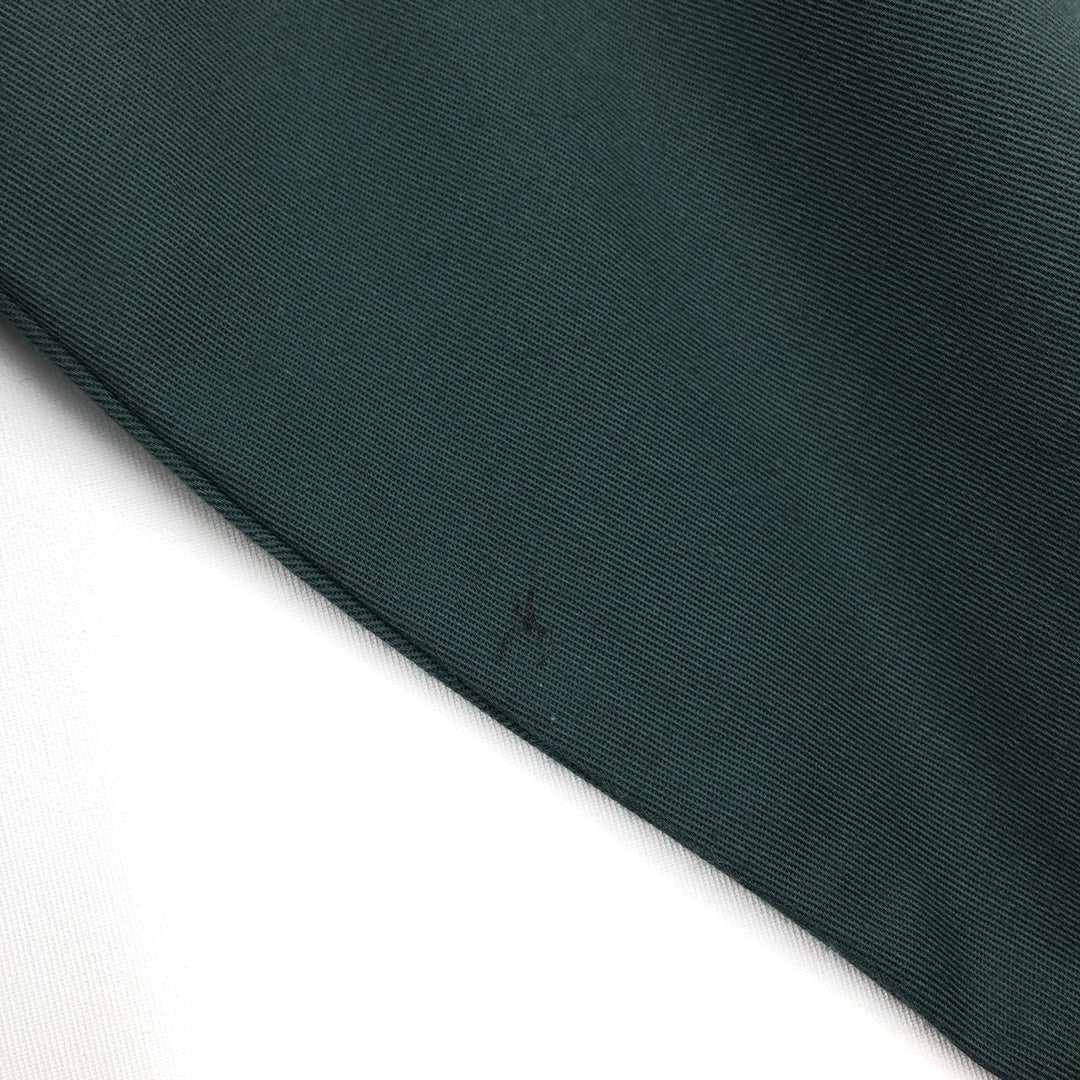 70'S Big Mac Long-Sleeve Work Shirt, Men's Size XL (Equivalent), Vintage polyester Green type dark green Vintage Second Hand