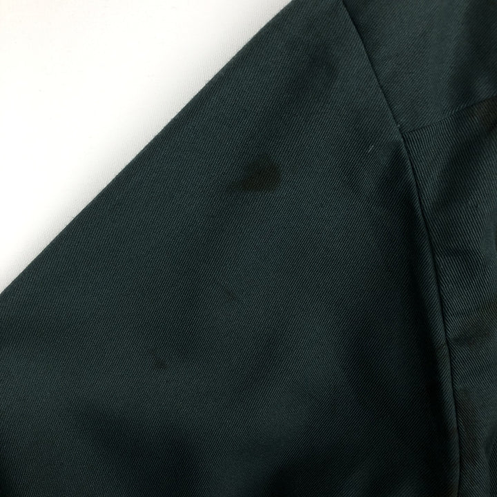 70'S Big Mac Long-Sleeve Work Shirt, Men's Size XL (Equivalent), Vintage polyester Green type dark green Vintage Second Hand