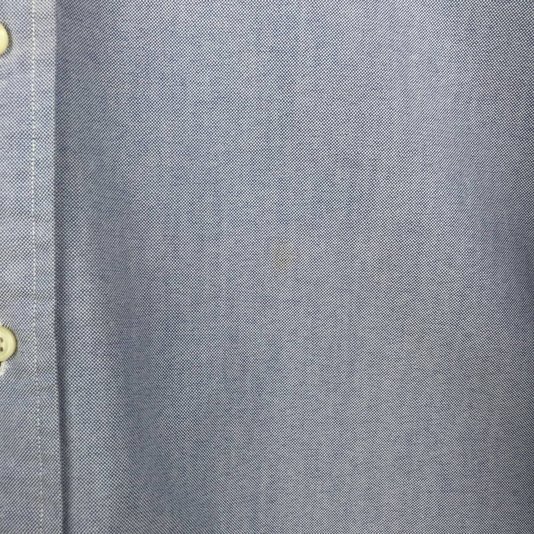 Ralph Lauren YARMOUTH long sleeve button down shirt, men's XL size cotton blue type Vintage Second Hand