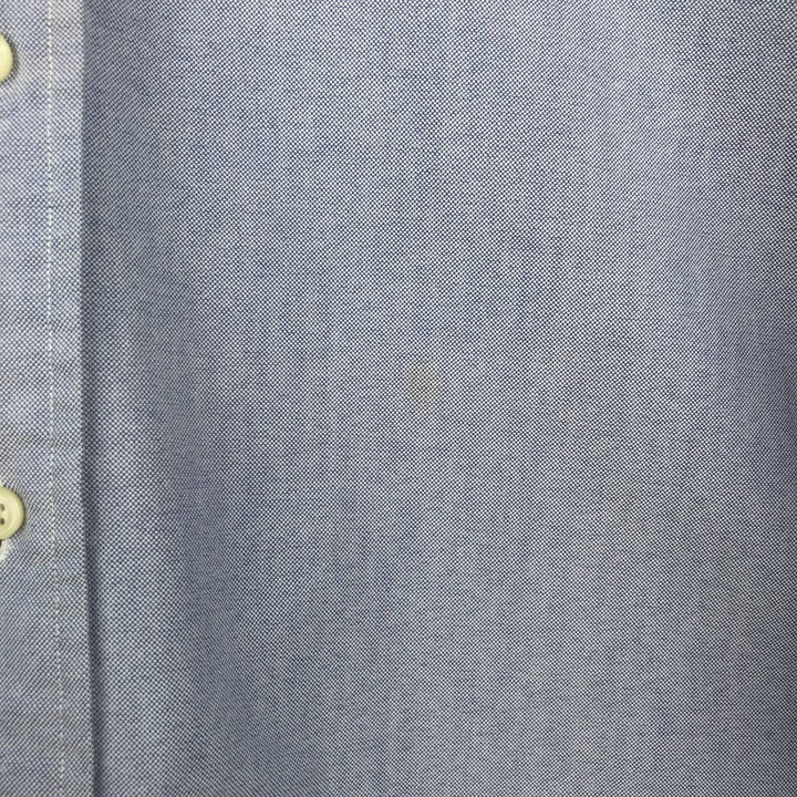 Ralph Lauren YARMOUTH long sleeve button down shirt, men's XL size cotton blue type Vintage Second Hand