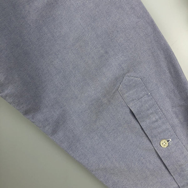 Ralph Lauren YARMOUTH long sleeve button down shirt, men's XL size cotton blue type Vintage Second Hand
