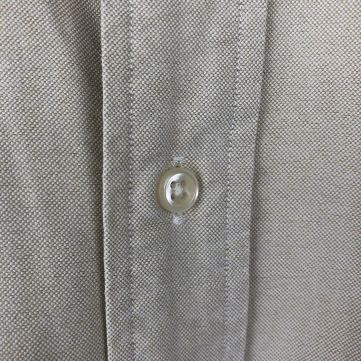 Ralph Lauren BLAKE long sleeve button down shirt, men's size M cotton Beige type Vintage Second Hand