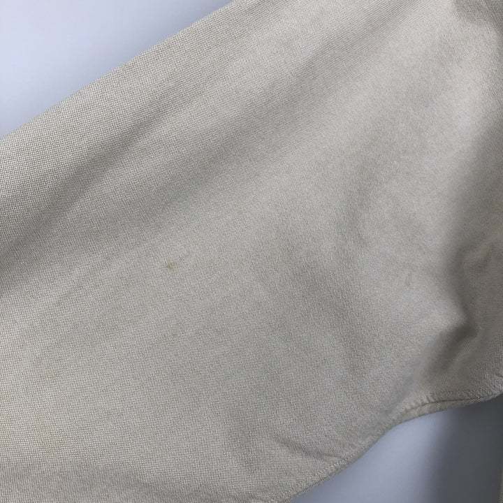Ralph Lauren BLAKE long sleeve button down shirt, men's size M cotton Beige type Vintage Second Hand