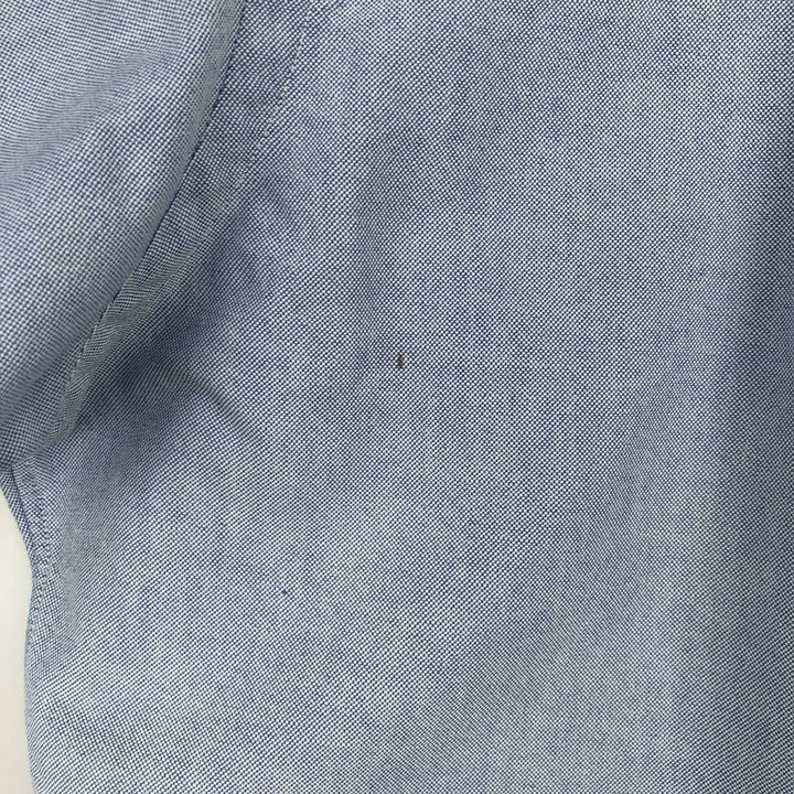 Ralph Lauren long sleeve button down shirt, men's size L cotton blue type Vintage Second Hand