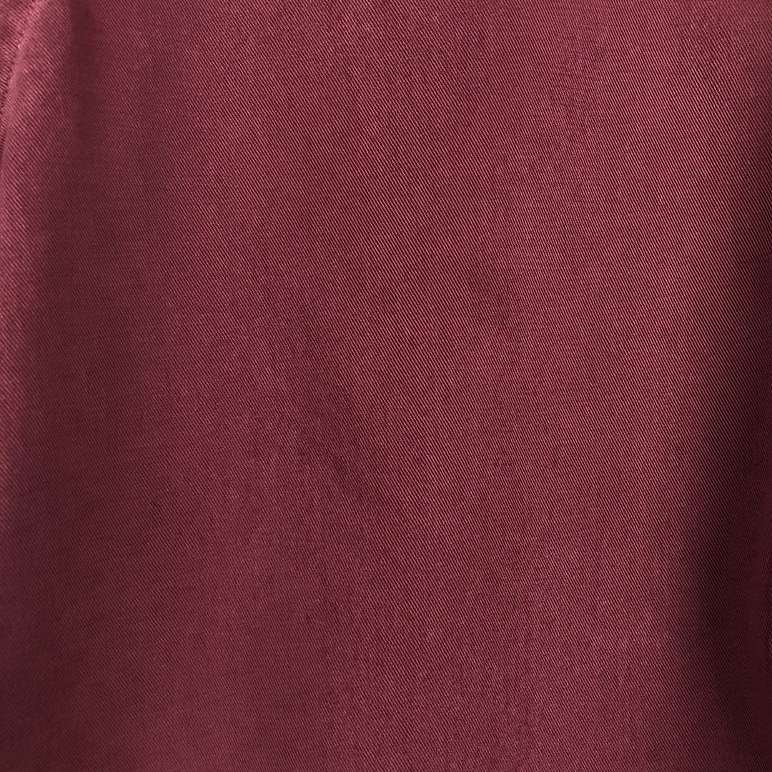 Ralph Lauren BLAIRE long sleeve button down shirt, men's XL size cotton Red type red-purple Vintage Second Hand
