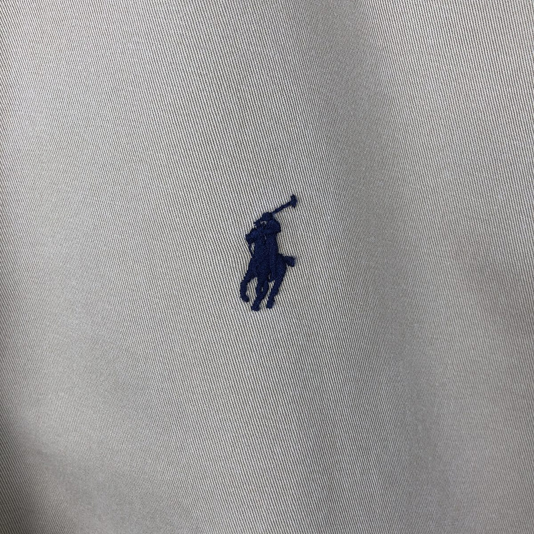 Ralph Lauren BLAKE long sleeve button down shirt, men's XL size cotton Beige type Vintage Second Hand