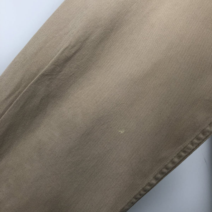 Ralph Lauren BLAKE long sleeve button down shirt, men's XL size cotton Beige type Vintage Second Hand