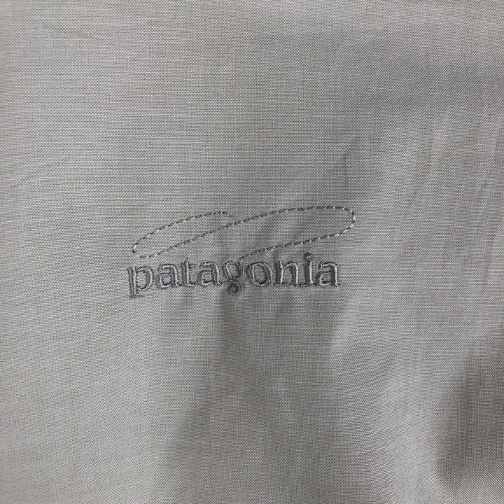 Patagonia 52230SP12 Slick Calm Shirt Long Sleeve Fishing Shirt Men's Size L (approx.) Organic cotton Beige type Vintage Second Hand
