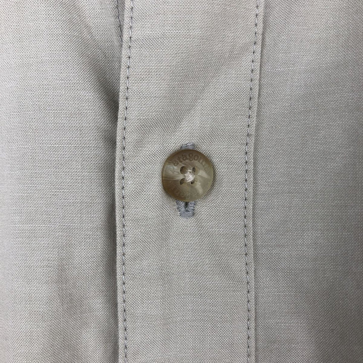 Patagonia 52230SP12 Slick Calm Shirt Long Sleeve Fishing Shirt Men's Size L (approx.) Organic cotton Beige type Vintage Second Hand