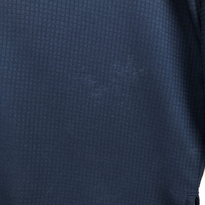 Columbia PFG OMNI-SHADE Button-Down Long-Sleeve Fishing Shirt, Men's Size XL (approx.) polyester navy blue type Vintage Second Hand