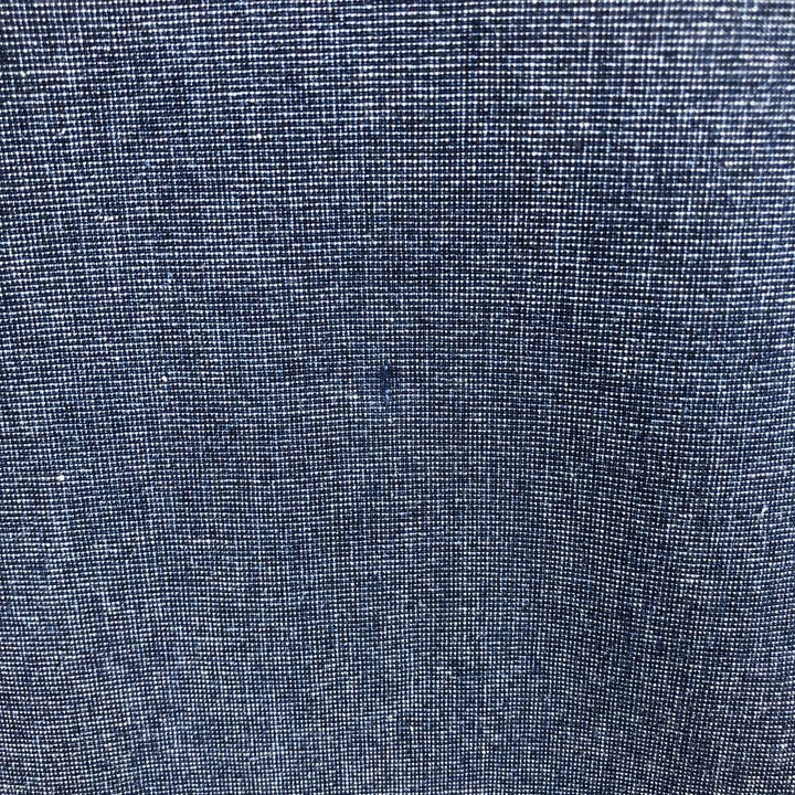 90s-00'S Calvin Klein Jeans Long-Sleeve Button-Down Shirt, Men's Size XL (Vintage) cotton navy blue type Vintage Second Hand