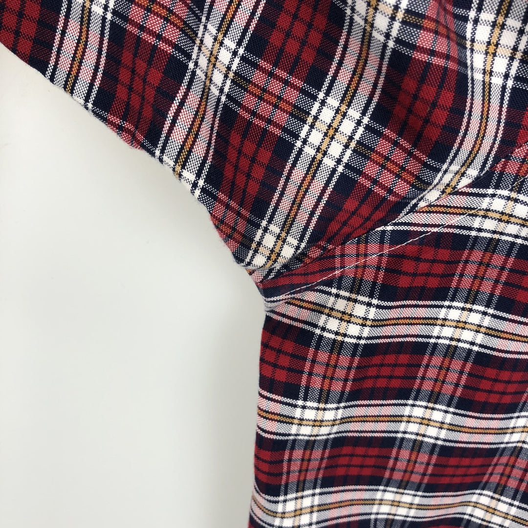 Brooks Brothers 1818 Long Sleeve Button-Down Check Shirt, Men's Size XL Supima Cotton red type Vintage Second Hand
