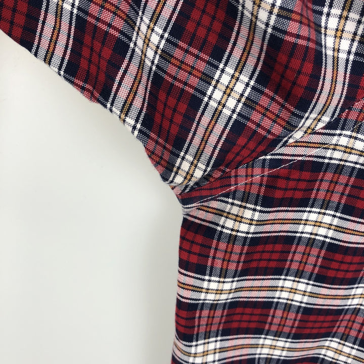 Brooks Brothers 1818 Long Sleeve Button-Down Check Shirt, Men's Size XL Supima Cotton red type Vintage Second Hand