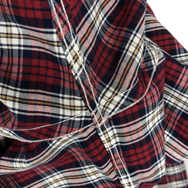 Brooks Brothers 1818 Long Sleeve Button-Down Check Shirt, Men's Size XL Supima Cotton red type Vintage Second Hand