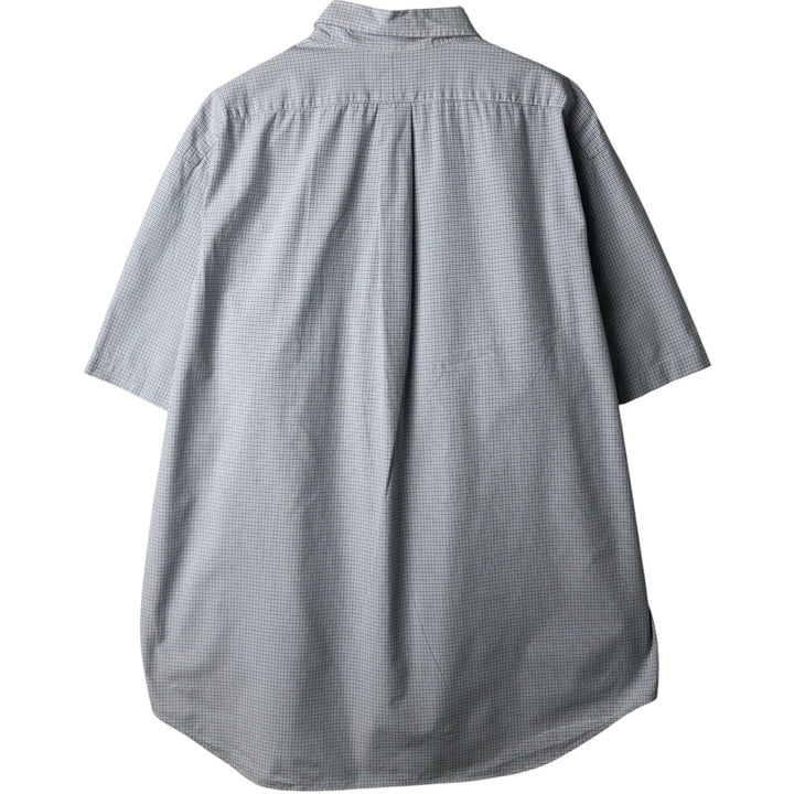 Ralph Lauren RALPH LAUREN GOLF TILDEN short sleeve button down check shirt men's XL equivalent cotton white type Vintage Second Hand