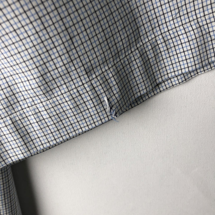 Ralph Lauren RALPH LAUREN GOLF TILDEN short sleeve button down check shirt men's XL equivalent cotton white type Vintage Second Hand