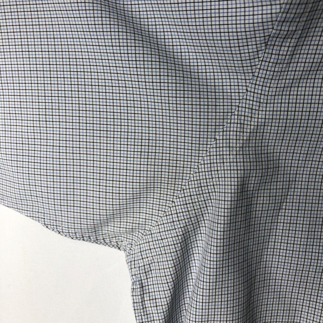 Ralph Lauren RALPH LAUREN GOLF TILDEN short sleeve button down check shirt men's XL equivalent cotton white type Vintage Second Hand