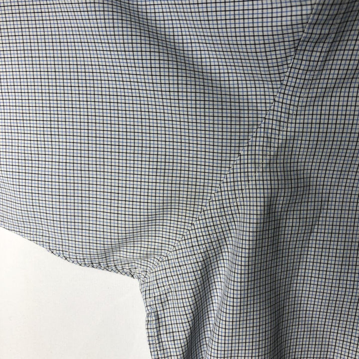 Ralph Lauren RALPH LAUREN GOLF TILDEN short sleeve button down check shirt men's XL equivalent cotton white type Vintage Second Hand